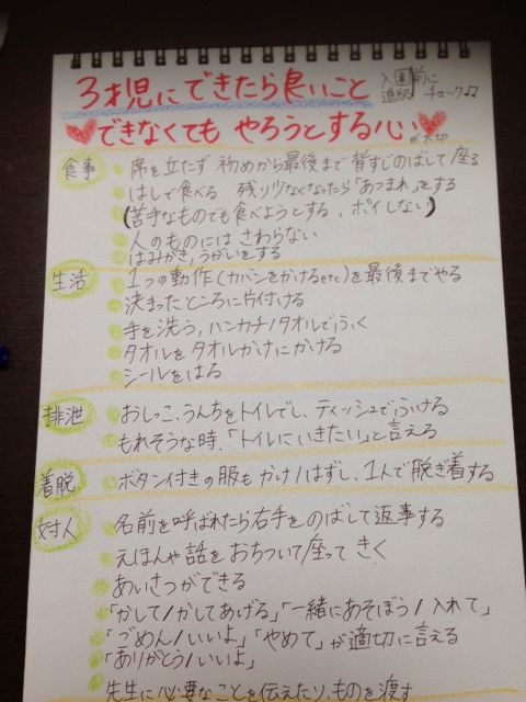 ２歳児の成長の仕方ー保育園懇談会からー りんごプリン活動日誌ー枚方市くずは中心育児団体ー