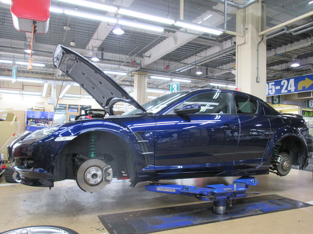 rx 8にtein 車高調の取り付け Super Autobacs Sunshine Kobe Tuning Blog rx 8にtein 車高調の取り付け Super Autobacs Sunshine Kobe Tuning Blog