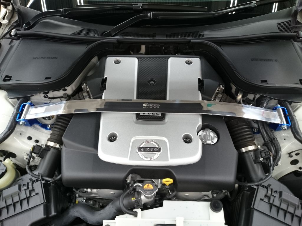 V36スカイラインにHIPERMAX Ⅳ GT＆タワーバー取り付け : Super 
