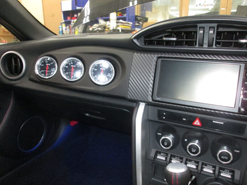 86にブリッツ レーシングメーターパネル&メーターセットの 86にブリッツ レーシングメーターパネル&メーターセットの