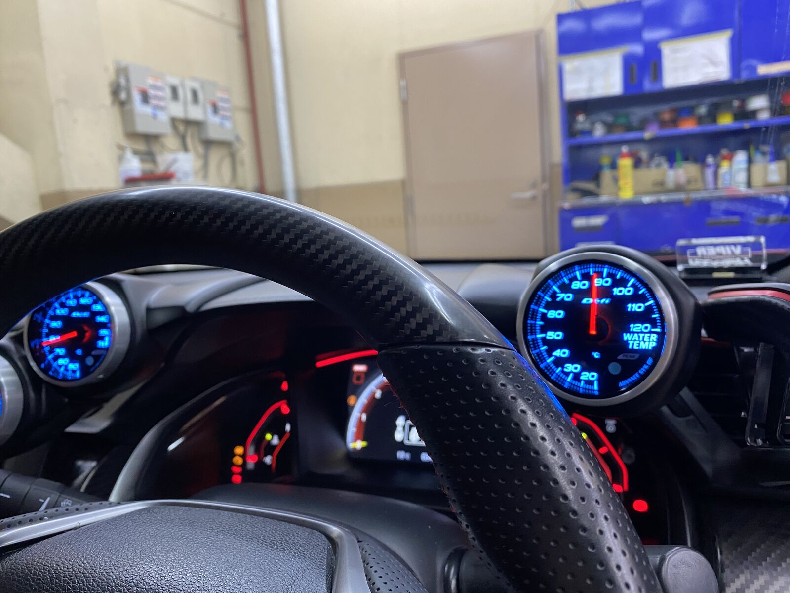 Civic Type R Fk8 メーター取り付け Super Autobacs Sunshine Kobe Tuning Blog