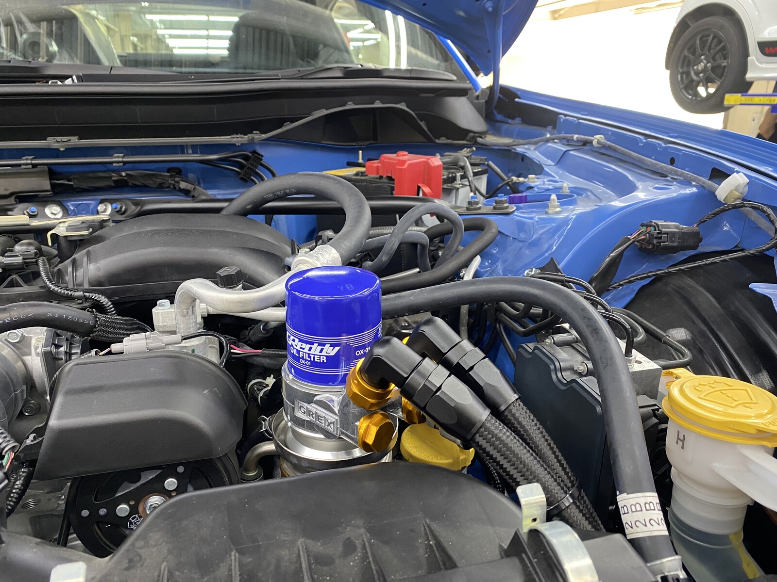 hks gr86/BRZ オイルクーラーキット OIL COOLER KIT BLACK：GR86