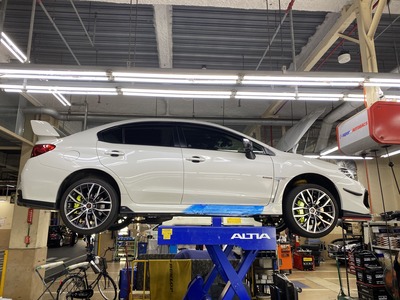 WRX(VAB)にPROVAコンポジットラジエータ&メーター取り付け WRX(VAB)にPROVAコンポジットラジエータ&メーター取り付け