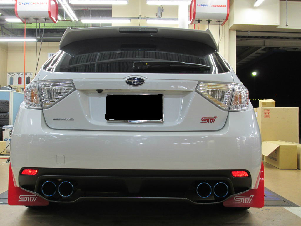 WRX STI 　sti製　リアアンダースポイラー 2025年最新】STI リアアンダースポイラーの人気アイテム - メルカリ