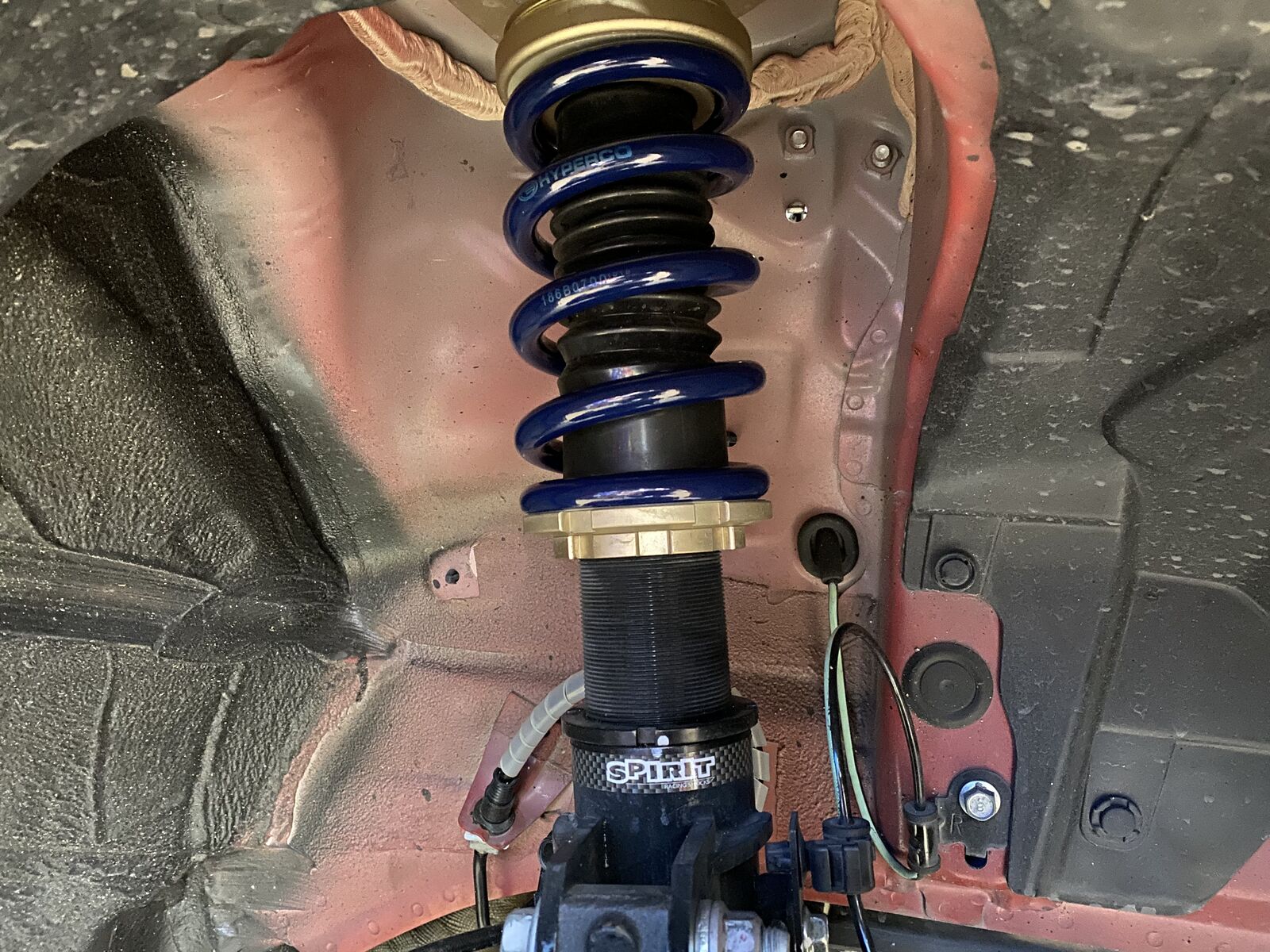 Wrx Vab Spirit車高調スプリング交換 メインフューズ交換 Super Autobacs Sunshine Kobe Tuning Blog