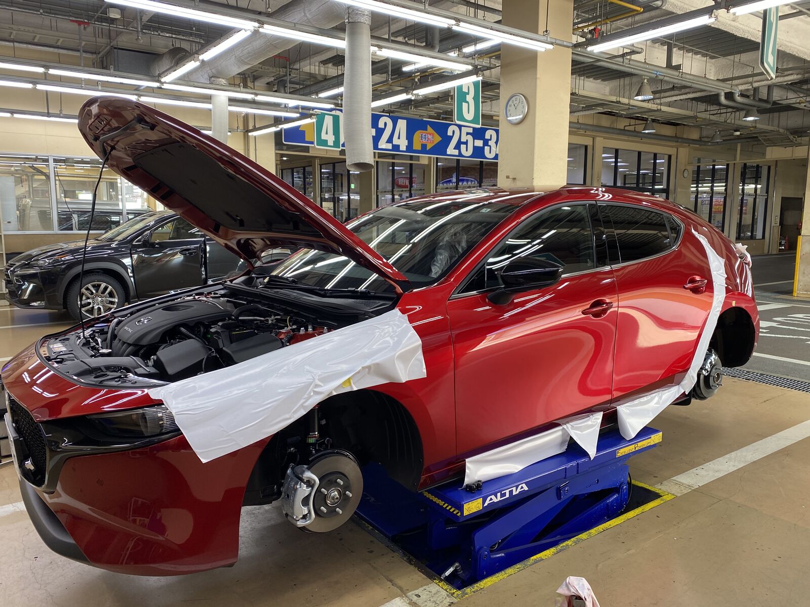 Mazda3に車高調取り付け Super Autobacs Sunshine Kobe Tuning Blog Mazda3に車高調取り付け Super Autobacs Sunshine Kobe Tuning Blog