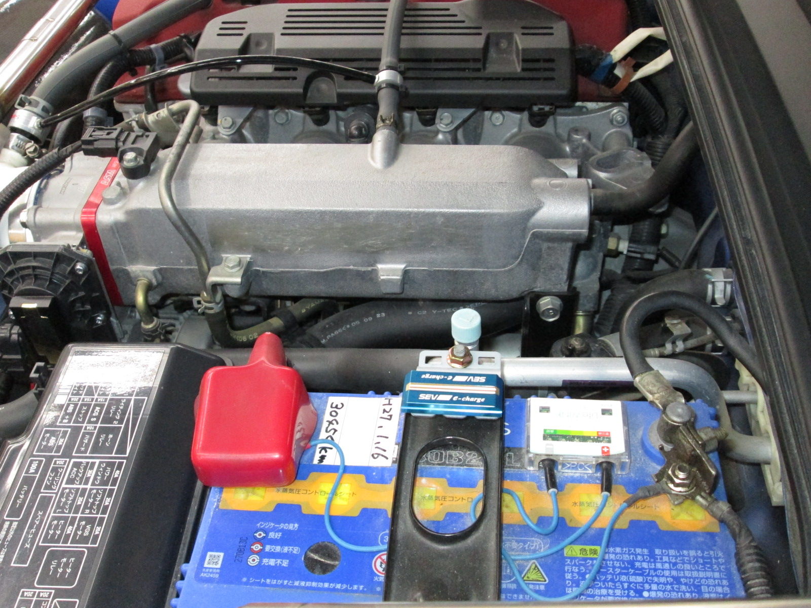 S2000にSEVイーチャージの取付 （2個入り限定は残り4セットです