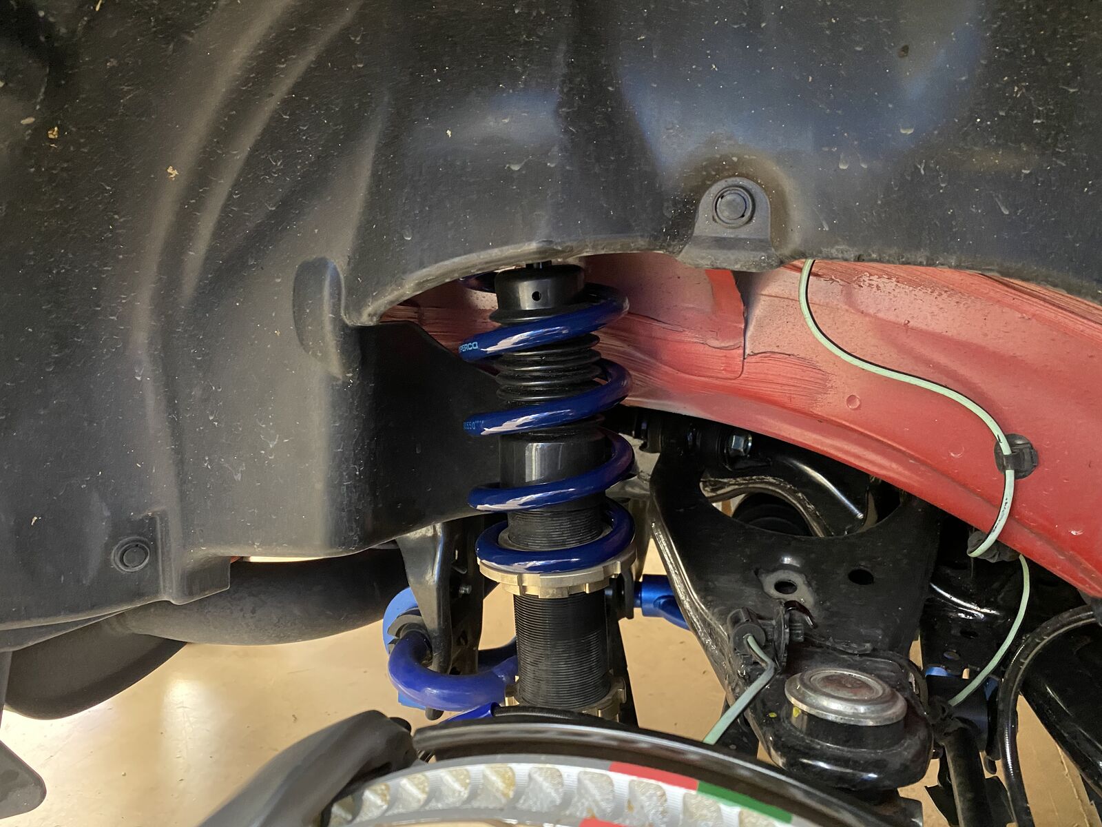 Wrx Vab Spirit車高調スプリング交換 メインフューズ交換 Super Autobacs Sunshine Kobe Tuning Blog