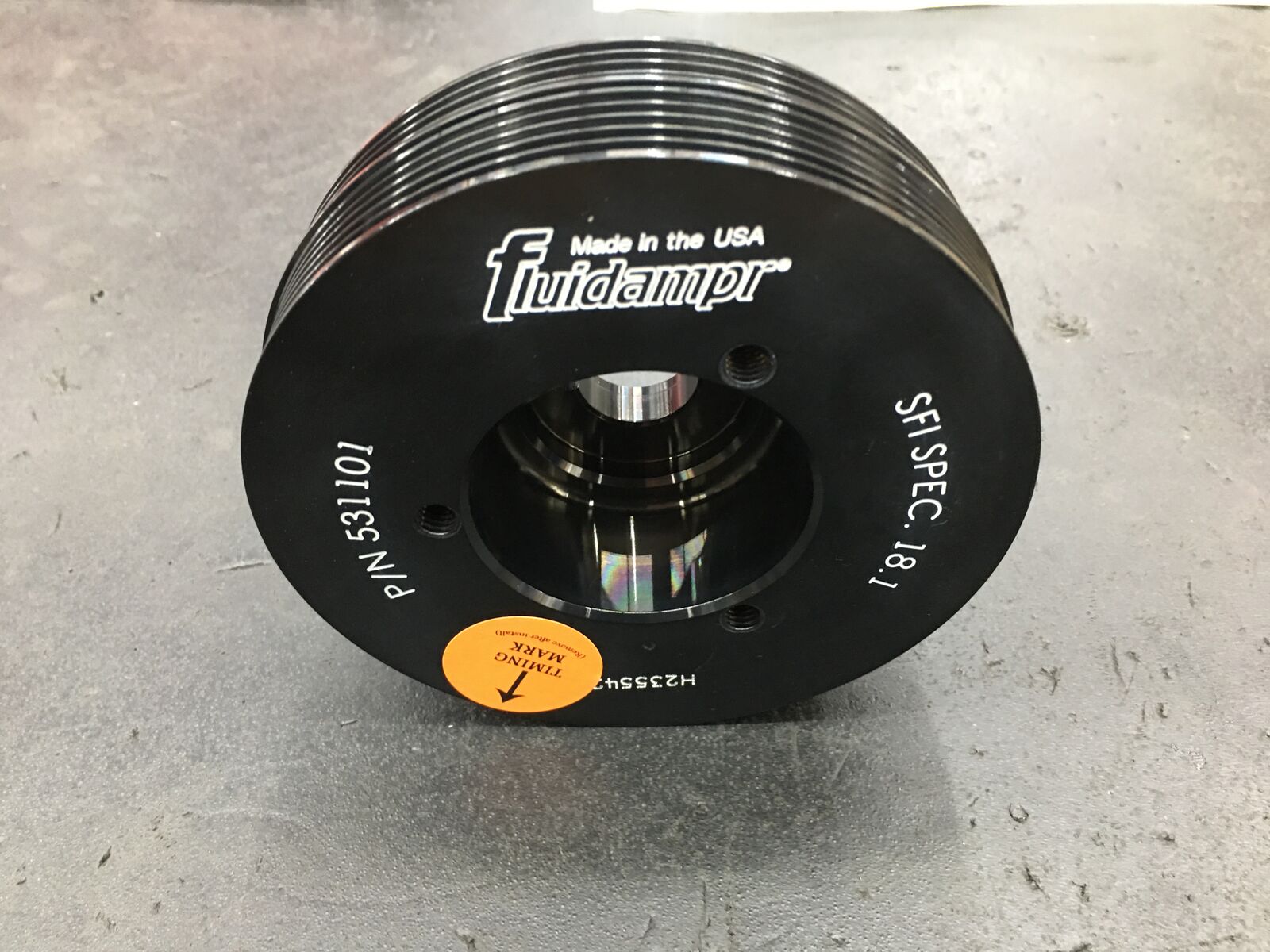 即納　フルーダンパー　クランクプーリー Fluidampr　GTR 33GTR 34GTR ATI WRX(VAB)にfluidampr（フルーダンパー） クランクプーリー取り付け