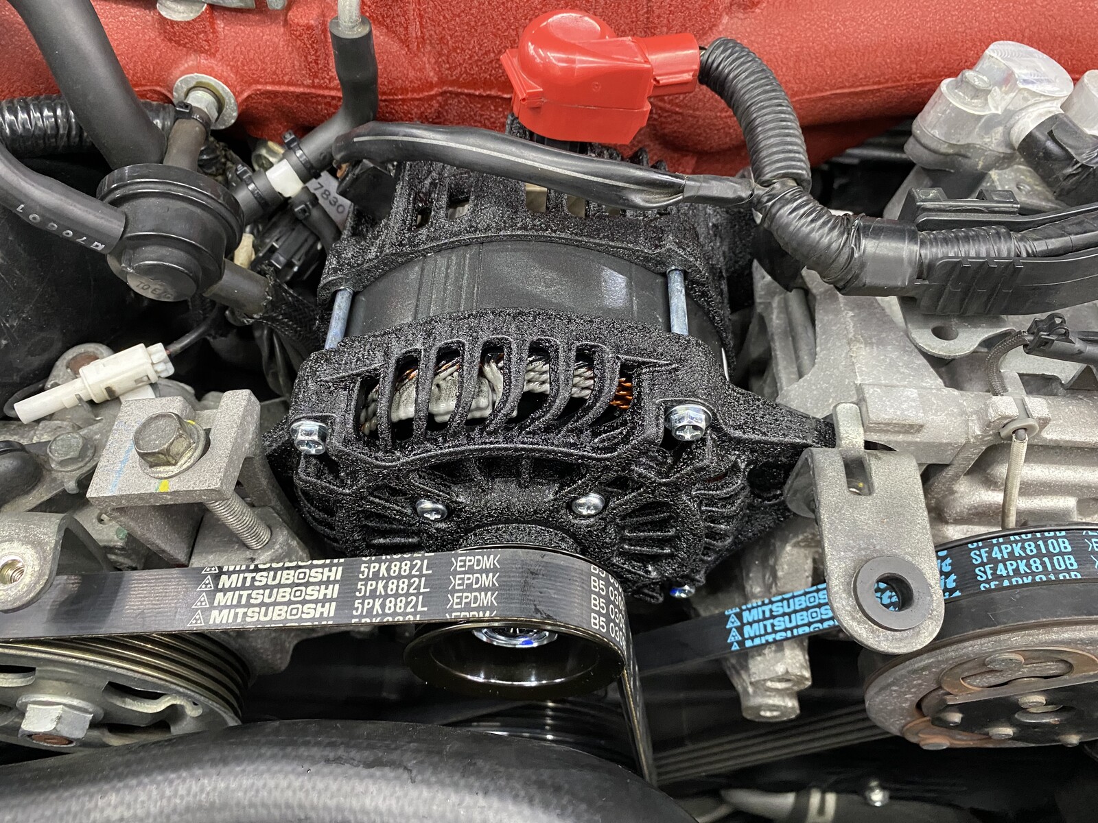 WRX(VAB)に近藤エンジニアリング リンクルオルタネーター : Super 