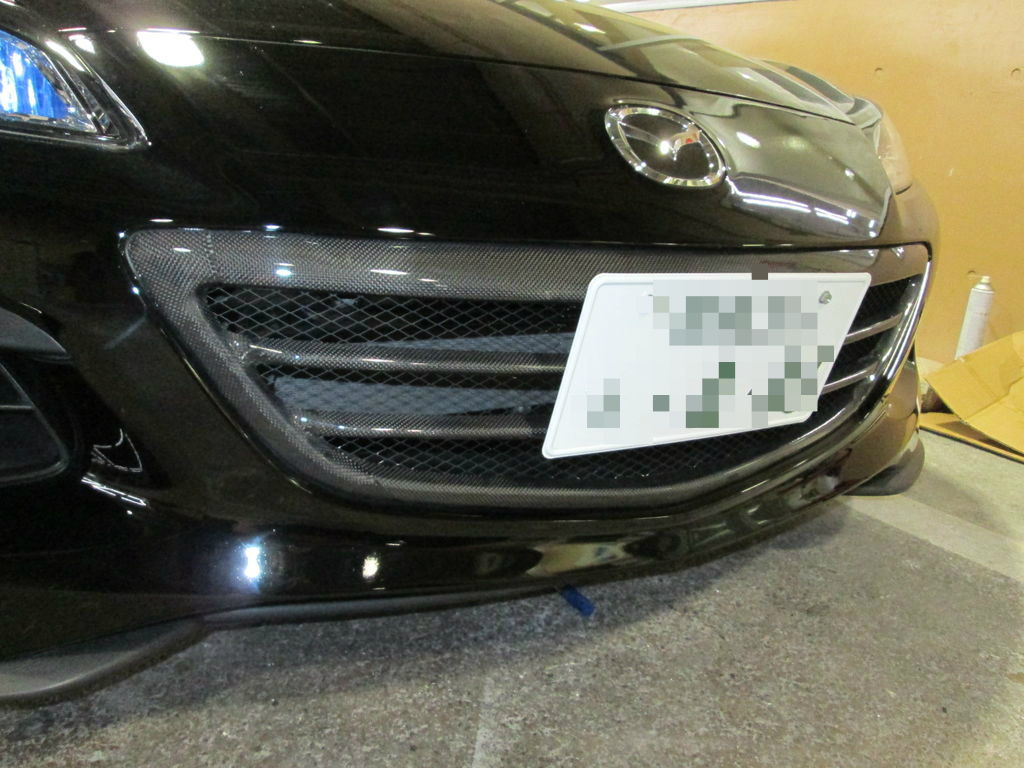 RX-8RE雨宮フロントバンパーグリル RX-8 後期型純正フロントバンパー専用 RE雨宮グリル｜Yahoo