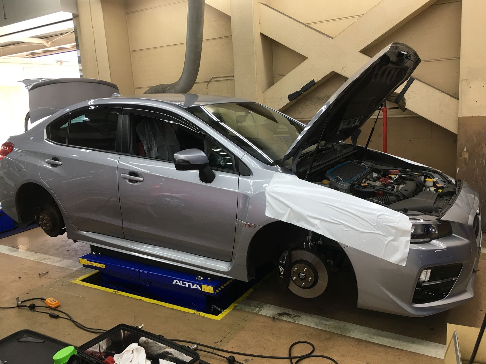 Wrx Vab にprova 車高調取り付け Super Autobacs Sunshine Kobe Tuning Blog