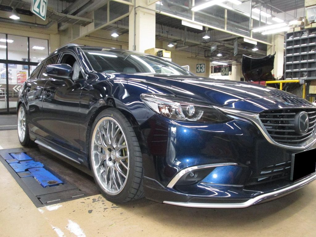 アテンザワゴンに車高調 Super Autobacs Sunshine Kobe Tuning Blog