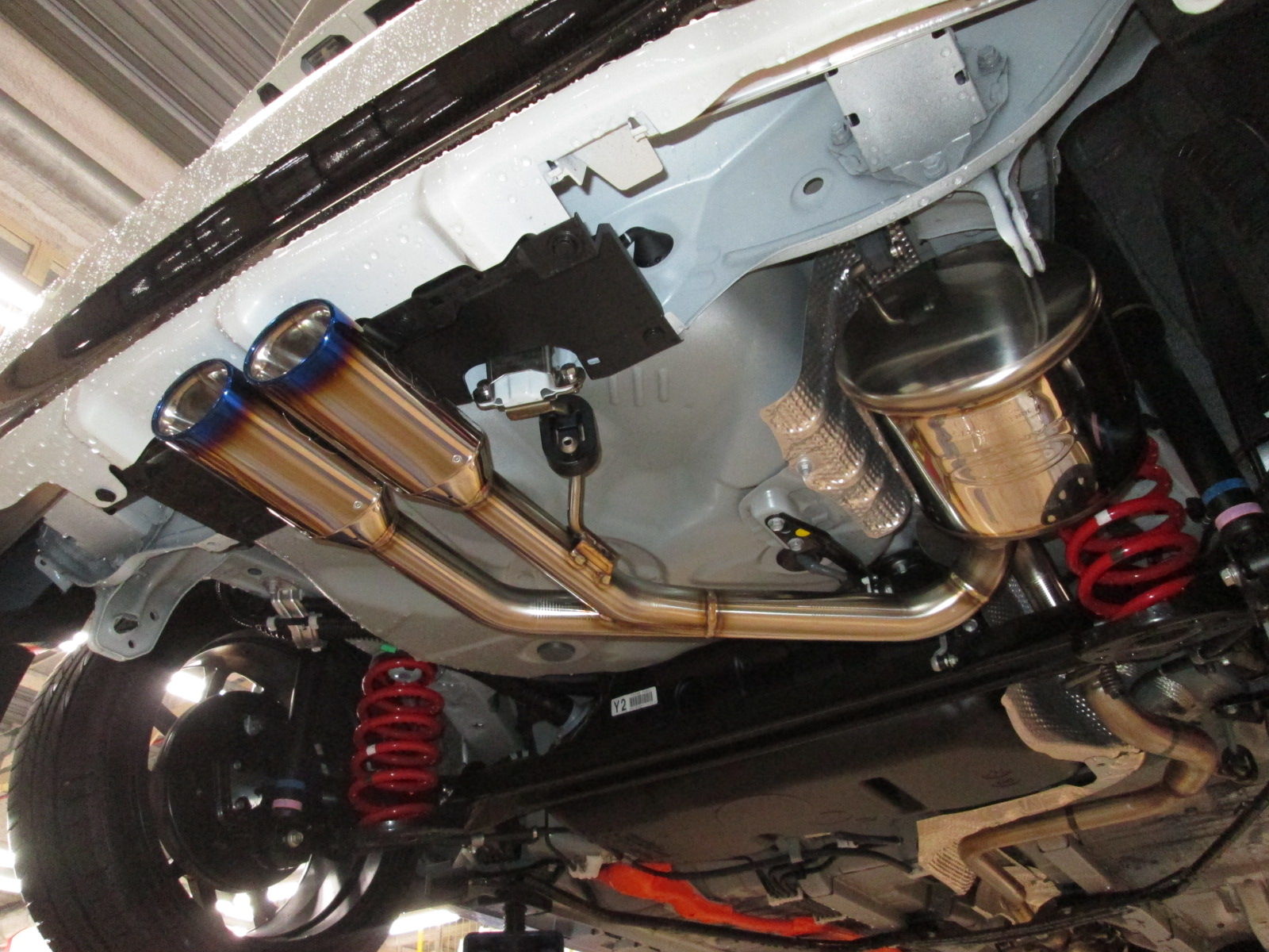 アクアgrのマフラー交換 Super Autobacs Sunshine Kobe Tuning Blog