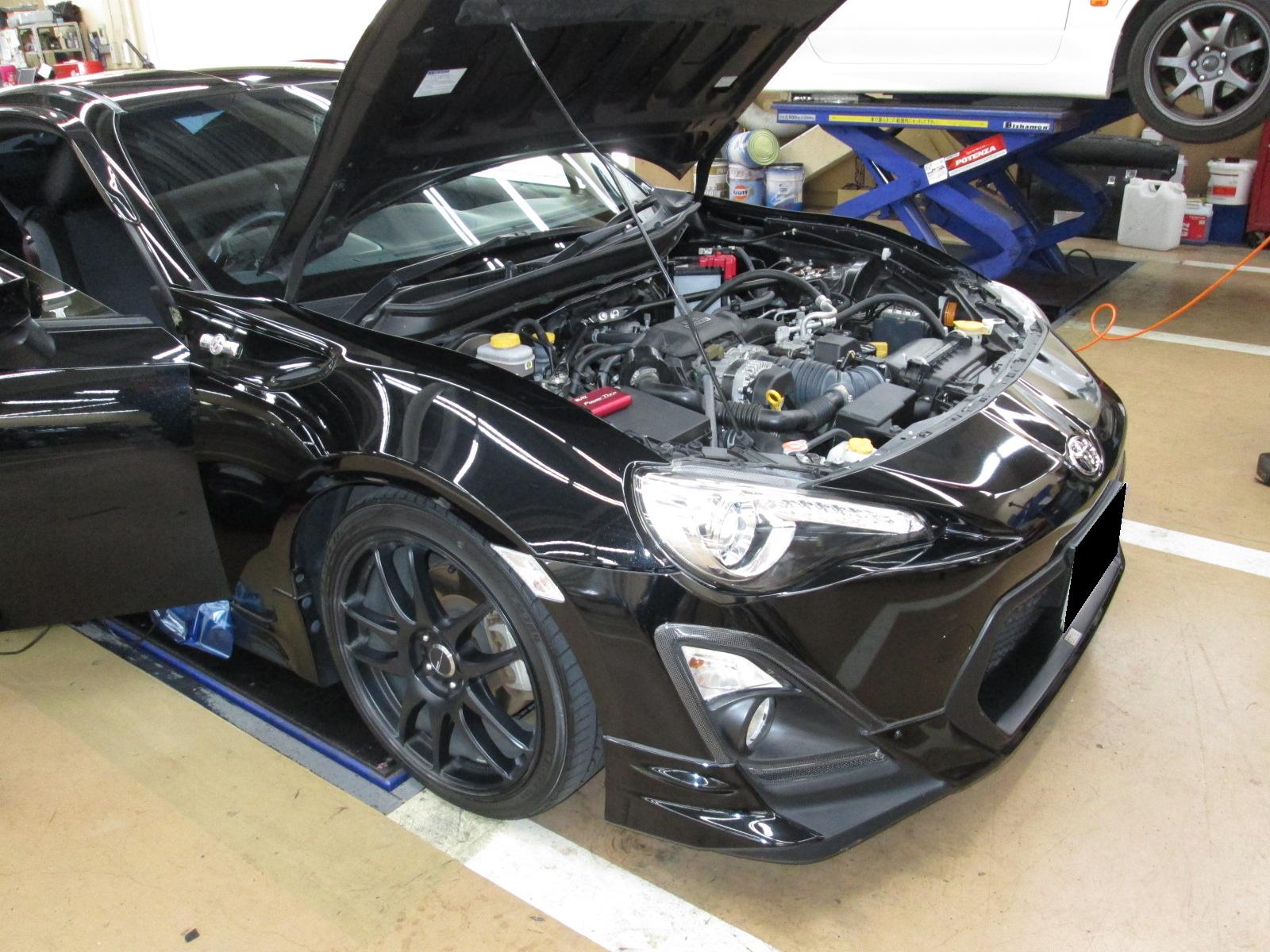 86にブリッツ パワスロの取り付け : Super Autobacs sunshine KOBE 