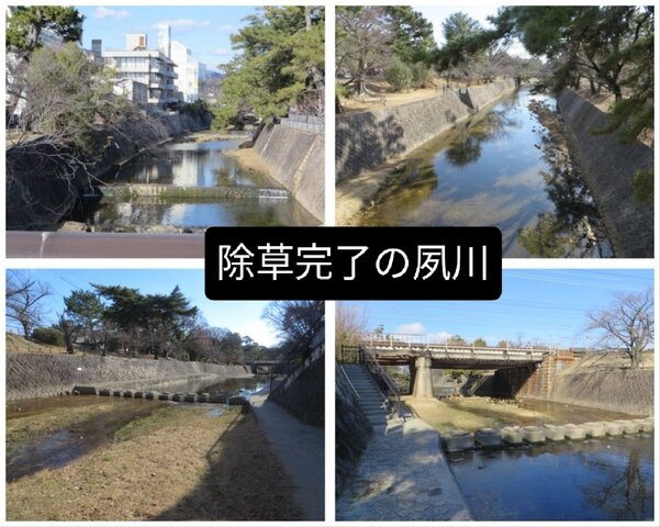 市に依る夙川河川清掃 : さこ爺日記