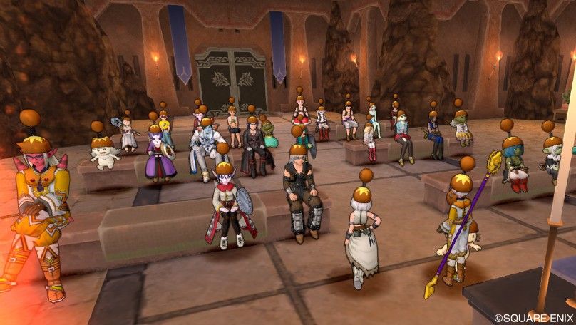 Dq10 チームで 鬼ごっこ をやってみた ドラクエ10 攻略ブログ Re 旅芸人道中記