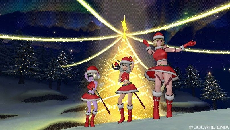 Dq10 星に願いを 聖なる夜の大祭典 サンタ クリスマス ドラクエ10 攻略ブログ Re 旅芸人道中記