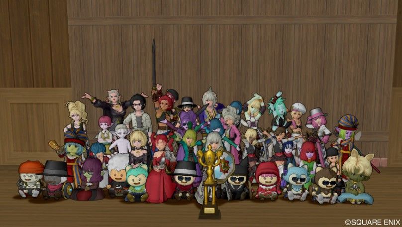 Dq10 栄光のトロフィーが届いたので記念写真 今日の活動 ドラクエ10 攻略ブログ Re 旅芸人道中記 Dq10 栄光のトロフィーが届いたので記念写真 今日の活動 ドラクエ10 攻略ブログ Re 旅芸人道中記