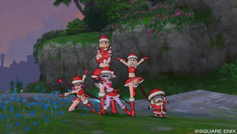 Dq10 星に願いを 聖なる夜の大祭典 サンタ クリスマス ドラクエ10 攻略ブログ Re 旅芸人道中記