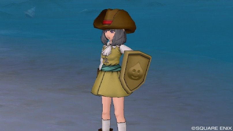 Dq10 スライムナイトの盾 をつけてみた ドラクエ10 攻略ブログ Re 旅芸人道中記