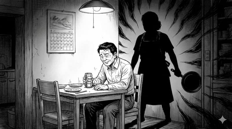 SHINZOUが生成した家庭内格差の劇画・サクッとマネートピック