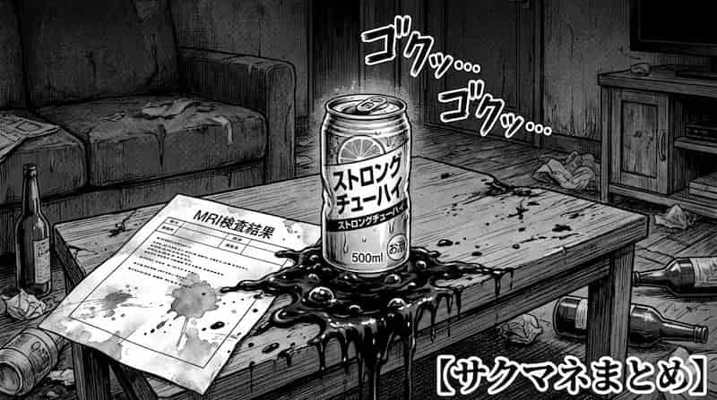 ストロング缶とMRI画像の対比