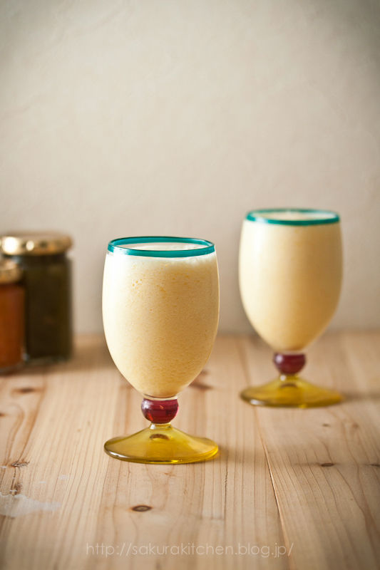 森永ice Boxで パイナップルのフローズンカクテル さくらキッチン さくちゃんのおもいつきごはん