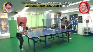 月曜から夜ふかし 2時間SP 10月14日放送~郡司さん(卓球