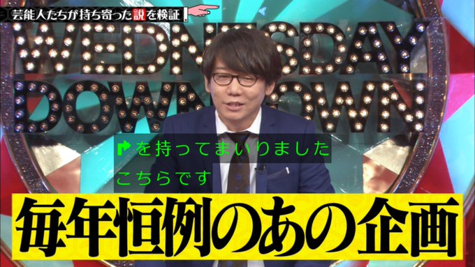 水曜日のダウンタウン 1月29日放送 19年予告ドッキリ Halohalo Online