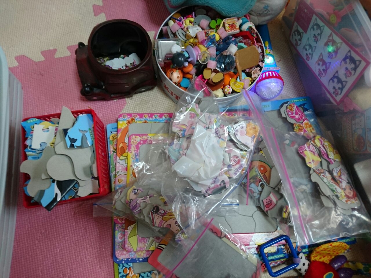 おもちゃの断捨離とお雛様 ハス柴にゃんこと5歳差姉弟