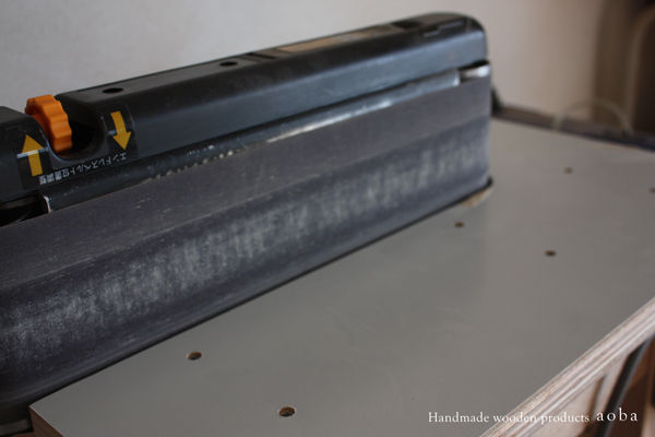 横型ベルトサンダーを自作 ぷ 太郎生活