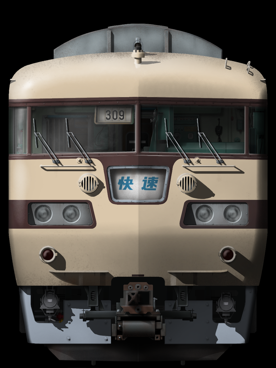 117系 福知山色「新快速」【昭和の風景】 | 昭和の鉄道風景