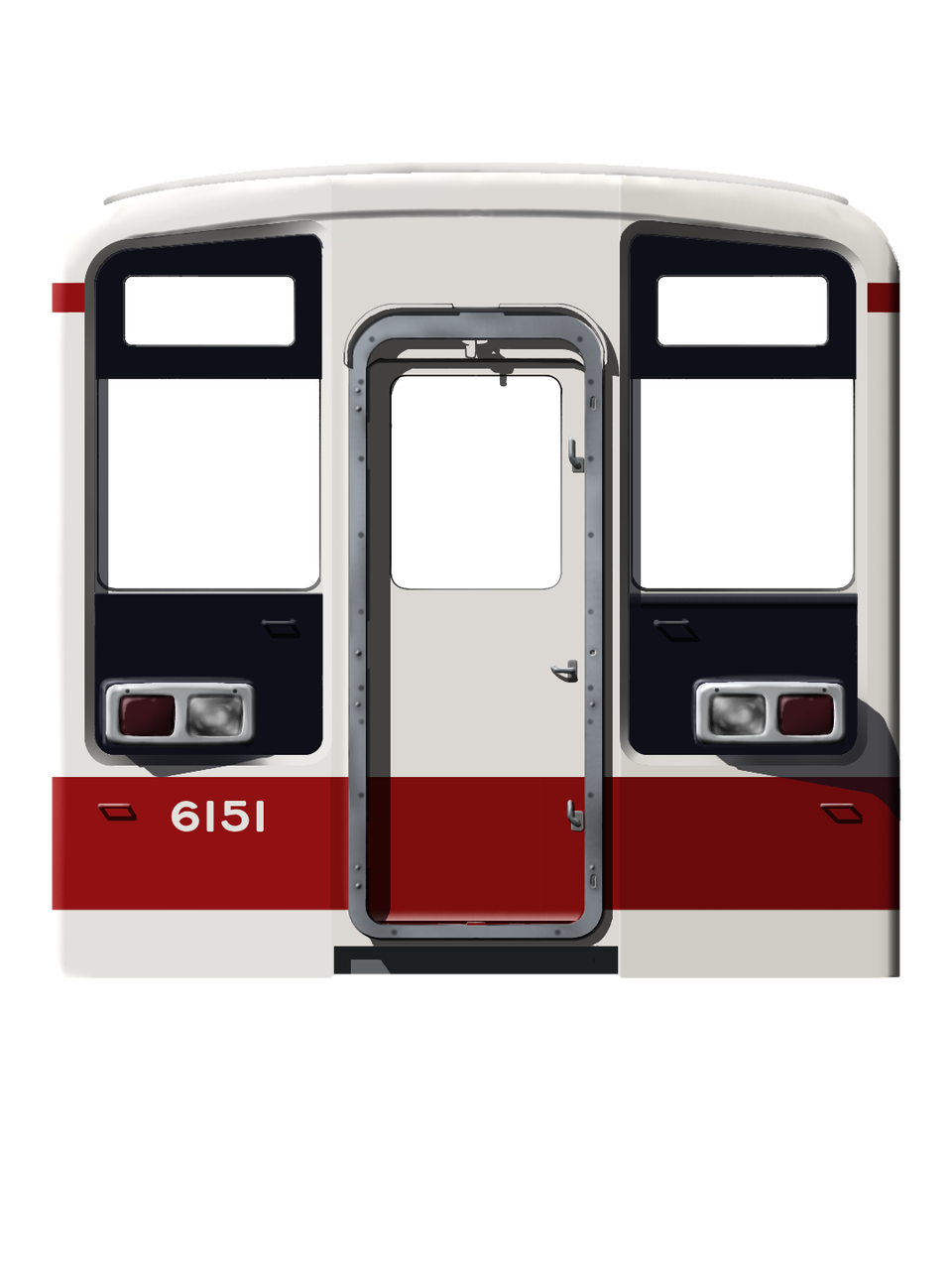 東武鉄道旧8000系 前照灯 東武鉄道旧8000系 前照灯 -