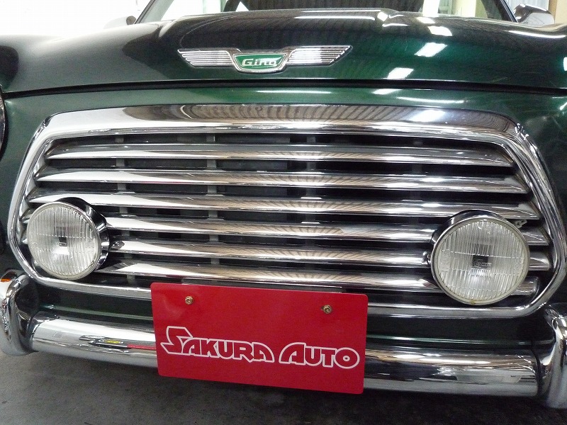 ダイハツ ミラジーノ L700S フロントグリル フォグランプ付き L700