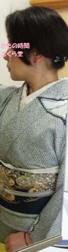 魅力の 着物 訪問着・付下 正絹 袷 総絞 黒 単品 お宮参りや卒業式に ...
