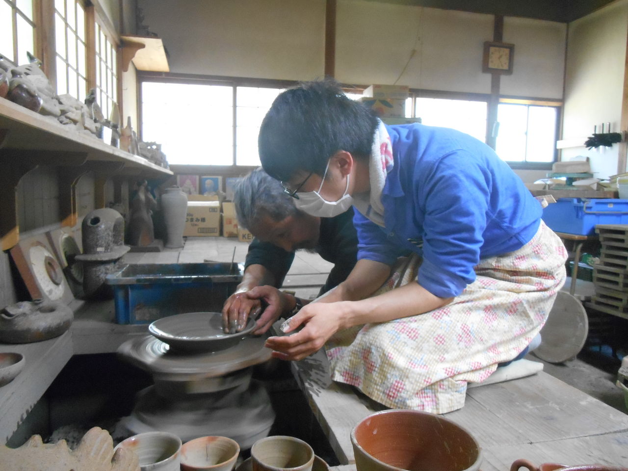 陶芸体験に来られた方の写真 Part 58 桜谷窯だより