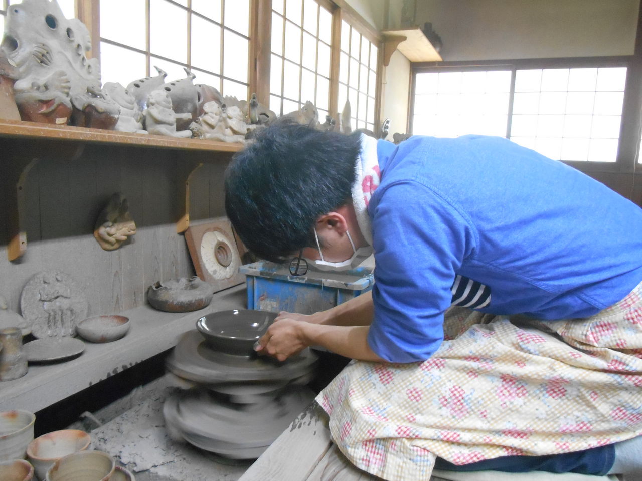 陶芸体験に来られた方の写真 Part 58 桜谷窯だより