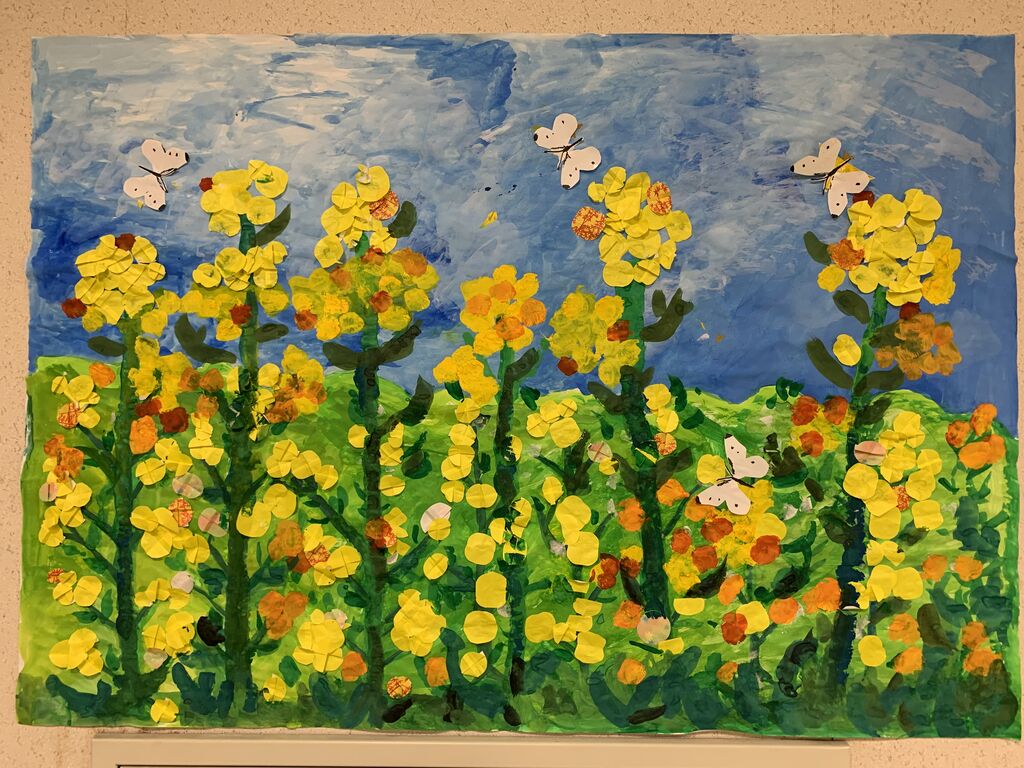 製作レク さくら と きりん