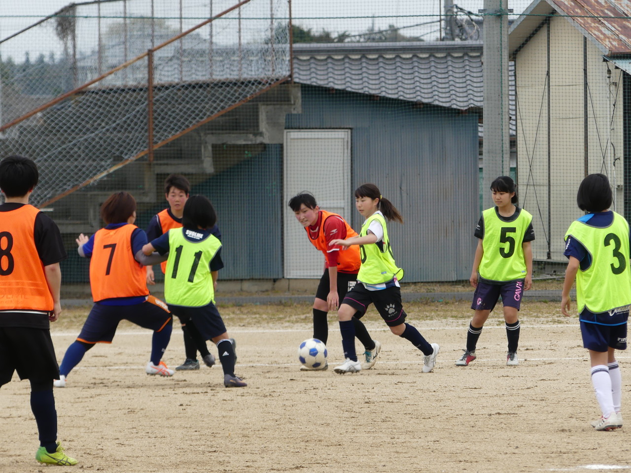 トレーニングマッチ 石岡二高 Sakuragawa Girls Fc