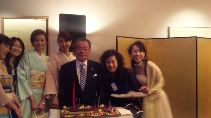 糸山会長お誕生日 料理研究家 中山桜甫blog