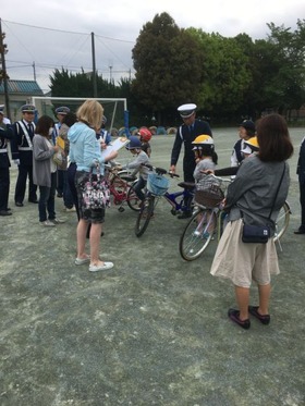 新開小20170517自転車講習会2