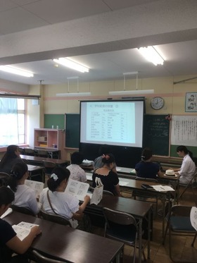 新開小20170623給食試食会2