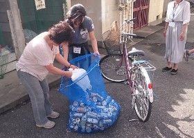 土合小アルミ缶2-3