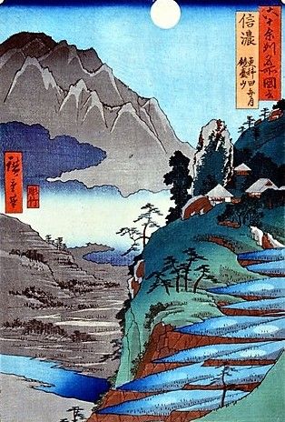 名歌鑑賞 音にきく こや姨捨の 月ならむ 見るにつけつつ 物ぞ悲しき