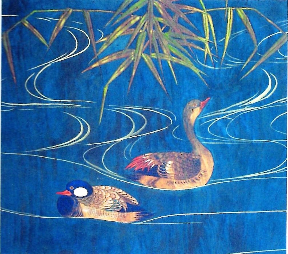 名歌鑑賞 見ればただ なんの苦もなき 水鳥の 足に暇なき 我が思いかな 名歌鑑賞 見ればただ なんの苦もなき 水鳥の 足に暇なき 我が思いかな