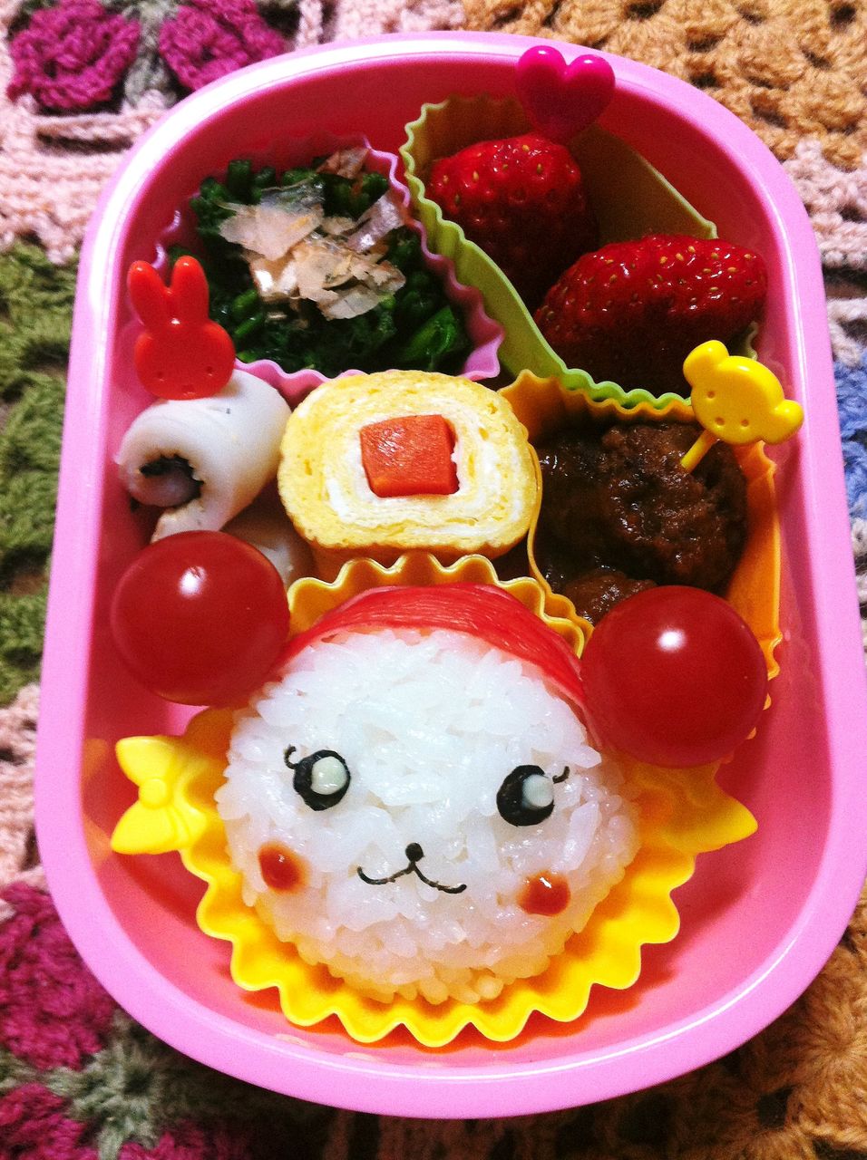 年少 3学期のお弁当 ゚ さくらの日記 ゚ 年少 3学期のお弁当 ゚ さくらの日記 ゚