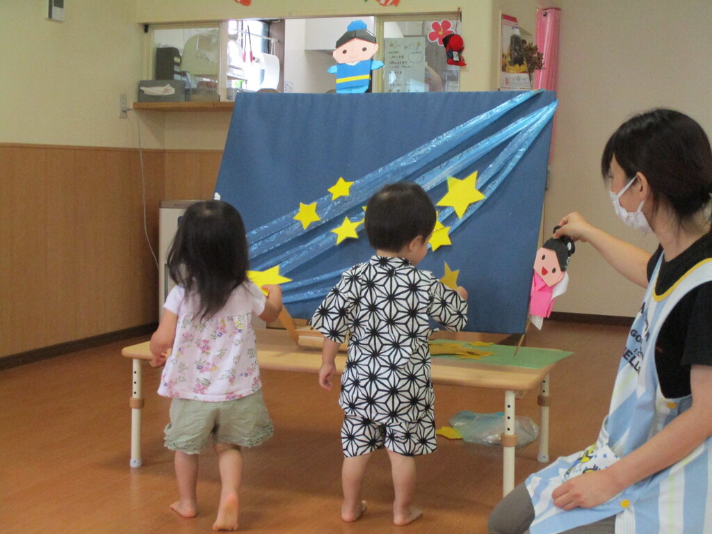 織姫様と彦星様が会えますように さくらんぼ保育園ブログ