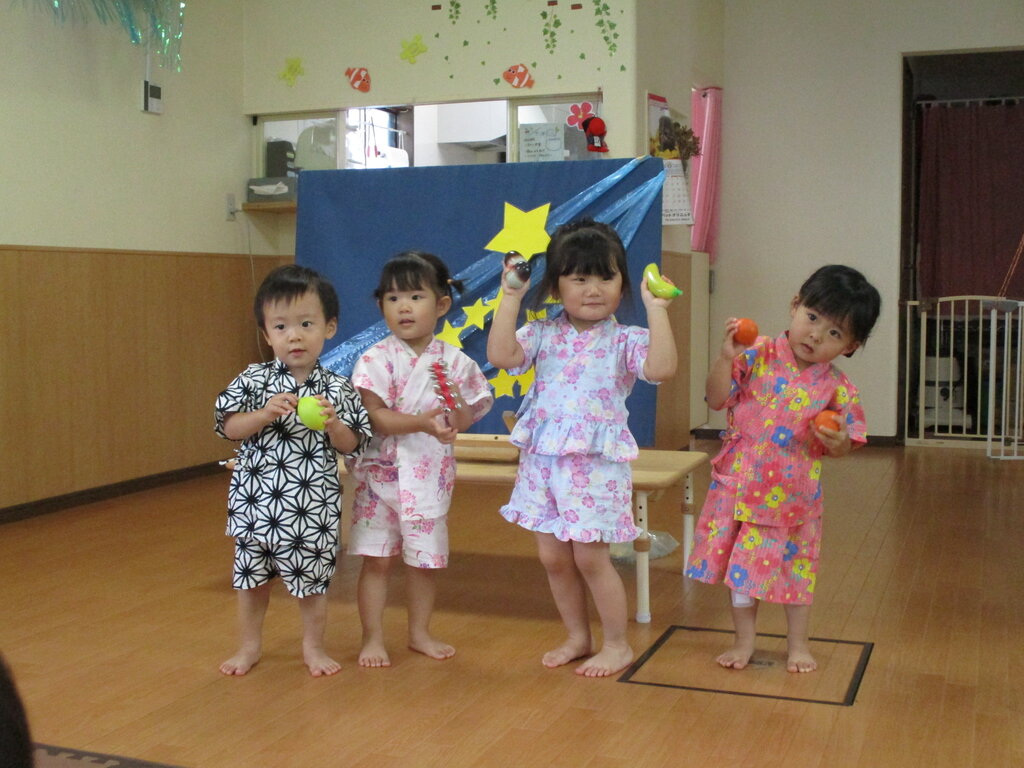 織姫様と彦星様が会えますように さくらんぼ保育園ブログ