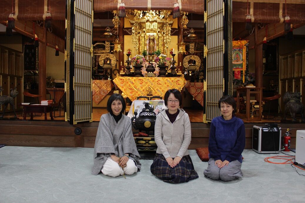報恩講のあと 女性三人の宿坊 光澤寺日記 宿坊と永代供養とやずブータン村